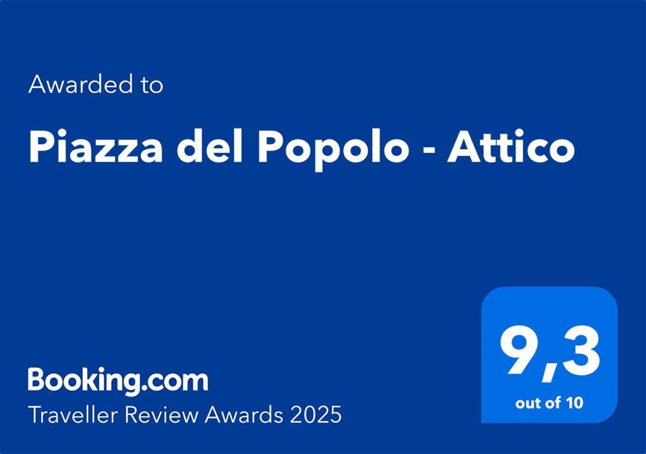 Piazza Del Popolo - Attico Apartman Róma Kültér fotó